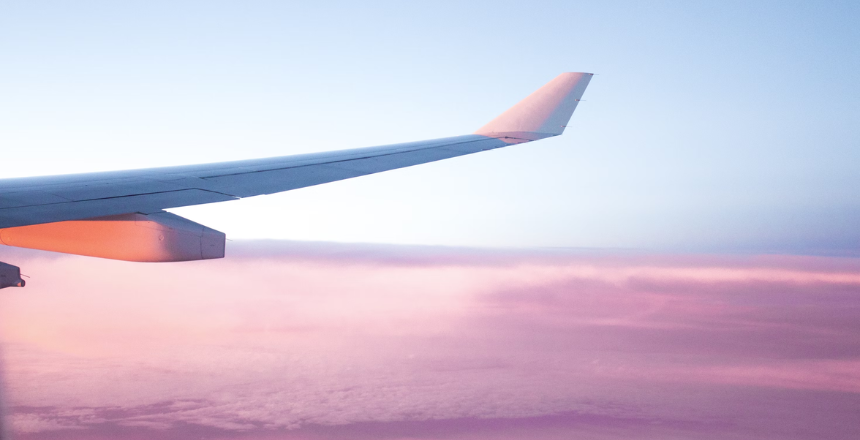 airplane view