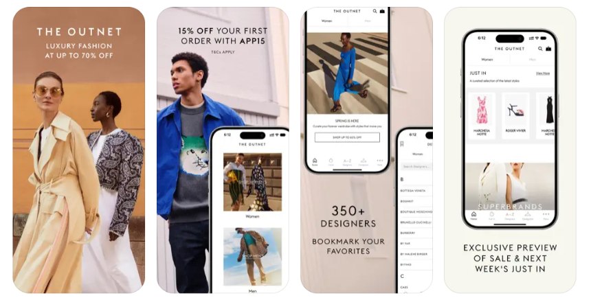 THE OUTNET app